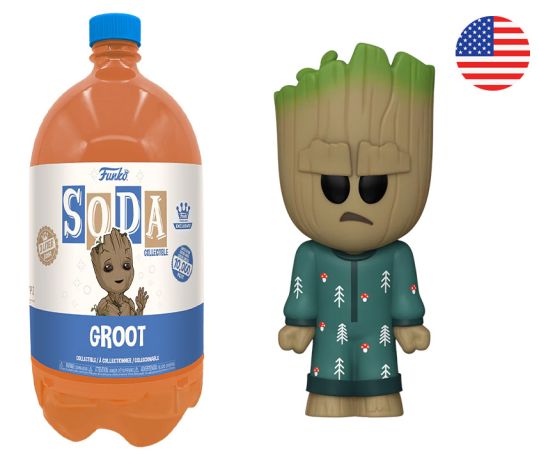 Figurine Funko Soda Je s'appelle Groot [Marvel] Groot (Bouteille Orange)