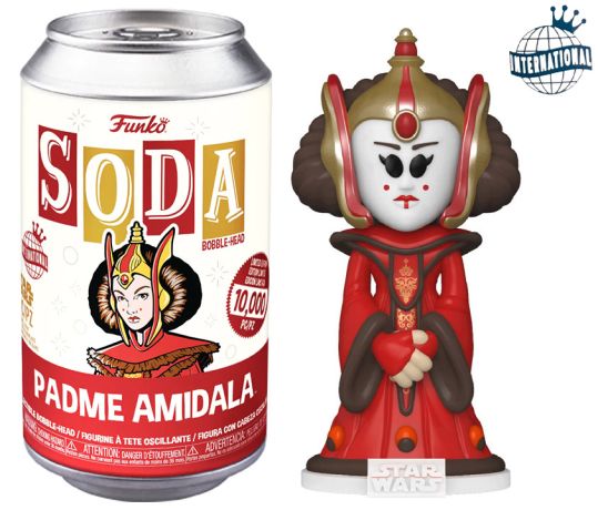 Figurine Funko Soda Star Wars Divers Padme Amidala (Canette Rouge)