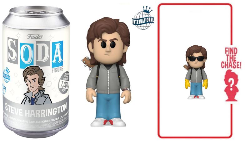 Figurine Funko Soda Stranger Things Steve Harrington (Canette Grise)