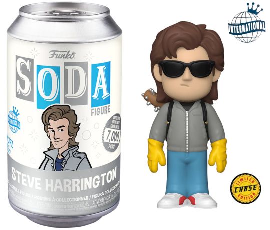 Figurine Funko Soda Stranger Things Steve Harrington (Canette Grise) [Chase]