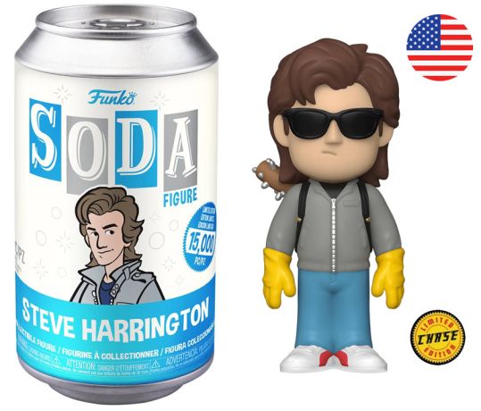 Figurine Funko Soda Stranger Things Steve Harrington (Canette Bleue) [Chase]