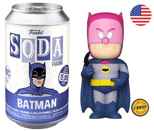 Figurine Funko Soda DC Comics Batman 1966 (Canette Bleue) [Chase]