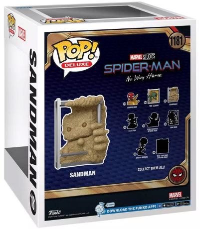 Figurine Funko Pop Spider-Man: No Way Home #1181 L'homme Sable : Série bataille finale