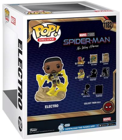 Figurine Funko Pop Spider-Man: No Way Home #1182 Electro : Série bataille finale