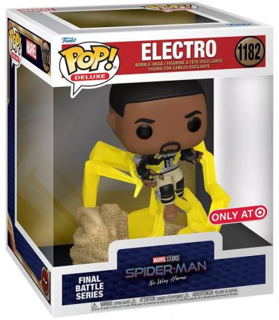 Figurine Funko Pop Spider-Man: No Way Home #1182 Electro : Série bataille finale