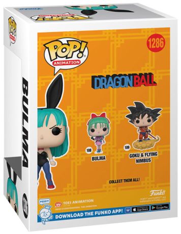 Figurine Funko Pop Dragon Ball #1286 Bulma en costume de lapin