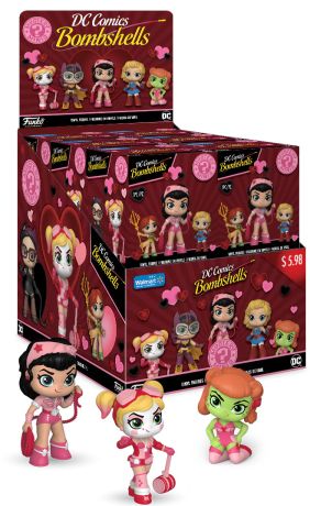 Figurine Funko Mystery Minis DC Comics Bombshells DC Bombshells Saint Valentin - 15 Figurines