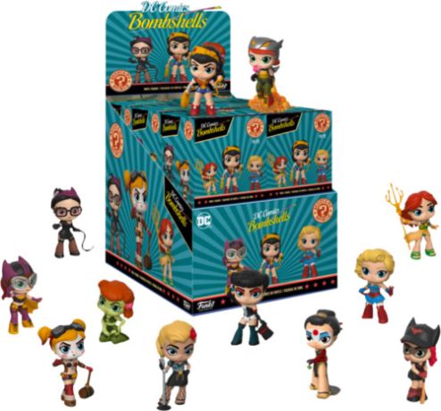 Figurine Funko Mystery Minis DC Comics Bombshells DC Bombshells - 15 Figurines