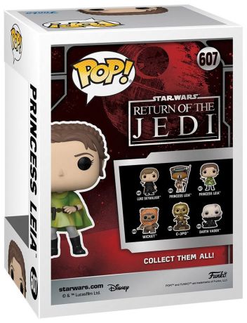 Figurine Funko Pop Star Wars 6 : Le Retour du Jedi #607 Princesse Leia