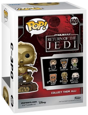 Figurine Funko Pop Star Wars 6 : Le Retour du Jedi #609 C-3PO