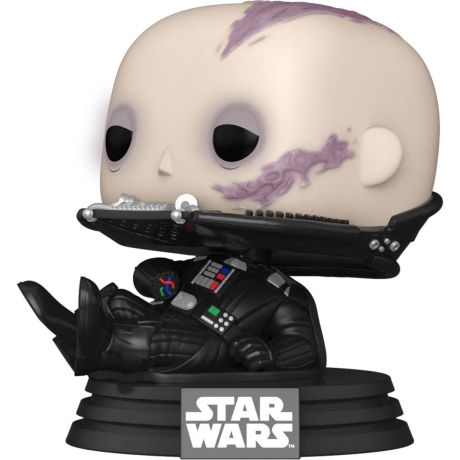 Figurine Funko Pop Star Wars 6 : Le Retour du Jedi #610 Dark Vador (Démasqué)