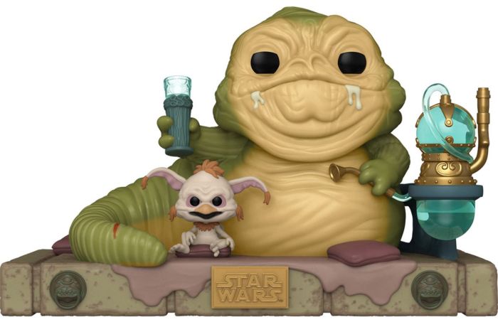 Figurine Funko Pop Star Wars 6 : Le Retour du Jedi #611 Jabba le Hutt & Salacious B. Crumb