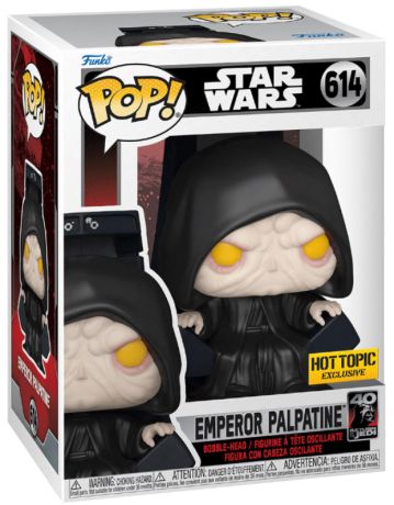 Figurine Funko Pop Star Wars 6 : Le Retour du Jedi #614 Empereur Palpatine