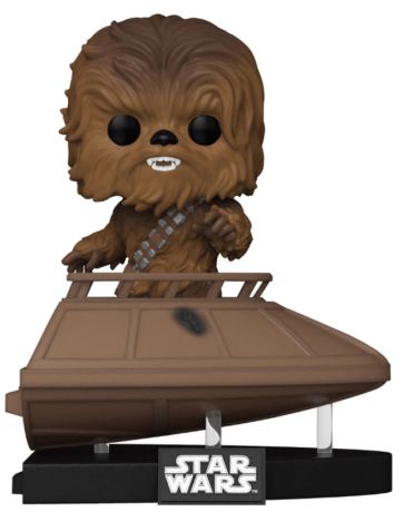 Figurine Funko Pop Star Wars 6 : Le Retour du Jedi #619 Jabba's Skiff : Chewbacca