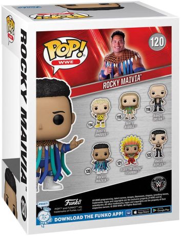 Figurine Funko Pop WWE #120 Rocky Maivia