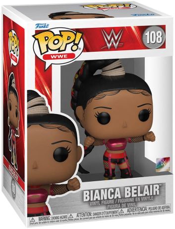 Figurine Funko Pop WWE #108 Bianca Belair - Métallique