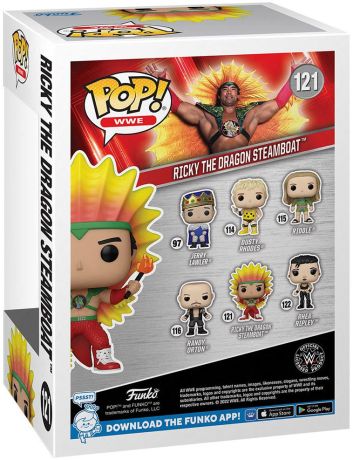 Figurine Funko Pop WWE #121 Ricky The Dragon Steamboat