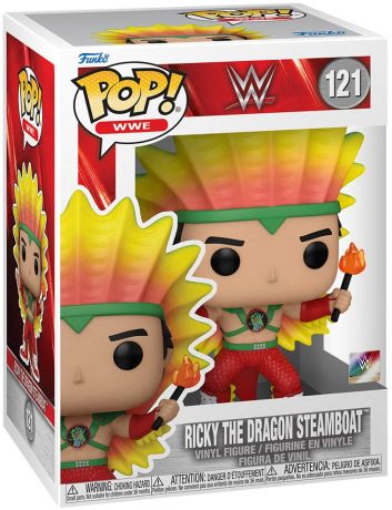 Figurine Funko Pop WWE #121 Ricky The Dragon Steamboat