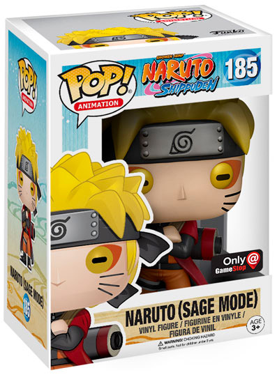 Figurine Pop Naruto #185 pas cher : Naruto (Mode Ermite)