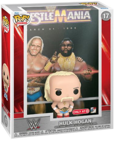 Figurine Funko Pop WWE #17 Hulk Hogan - Magazine Cover