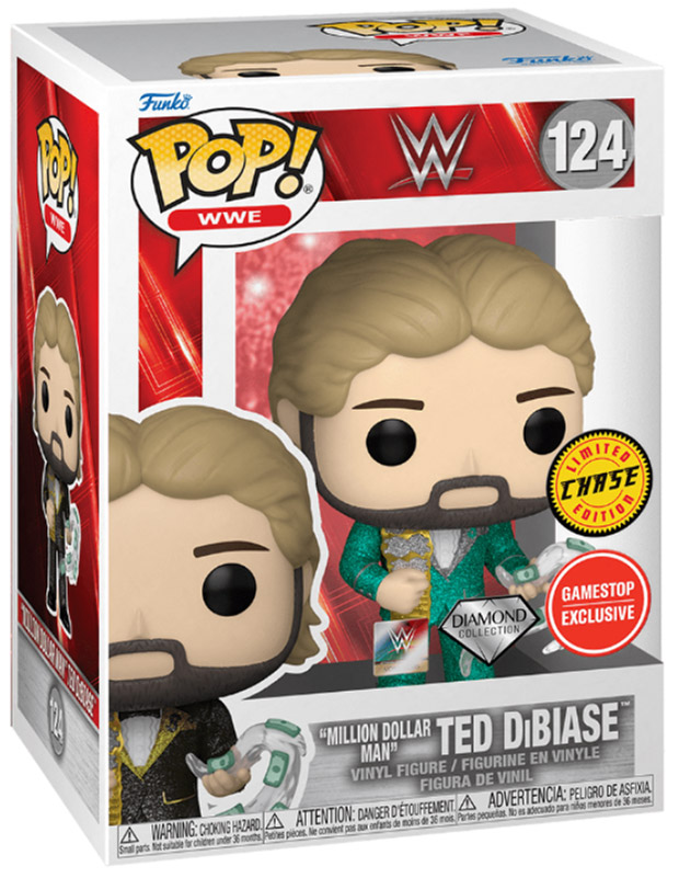 Figurine WWE Classic Superstars 2003 - Million Dollar Man Ted Dibiase Avec Ceinture