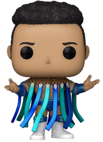 Figurine Funko Pop WWE #120 Rocky Maivia - Métallique