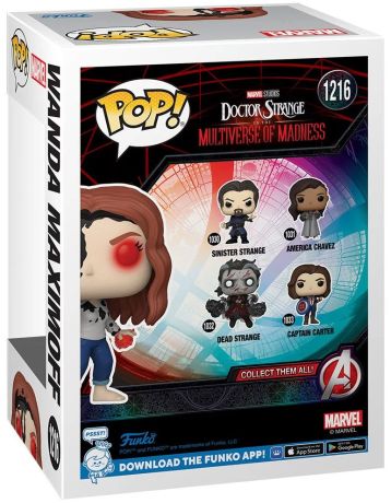 Figurine Funko Pop Doctor Strange in the Multiverse of Madness #1216 Wanda Maximoff - Glow in the Dark