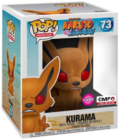 Figurine Funko Pop Naruto #73 Kurama - 15 cm & Floqué