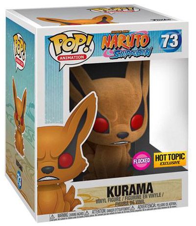 Figurine Funko Pop Naruto #73 Kurama - 15 cm & Floqué