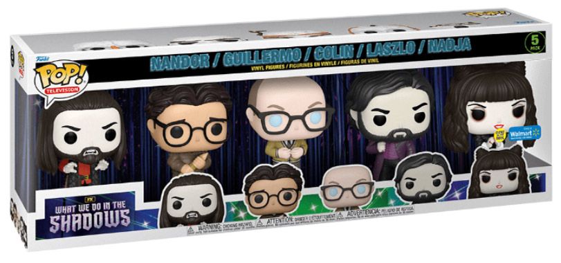 Figurine Funko Pop What We Do in the Shadows Nandor / Guillermo / Colin / Laszlo / Nadja - Pack