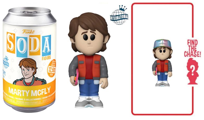 Figurine Funko Soda Retour vers le Futur Marty McFly (Canette Orange)