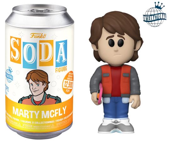 Figurine Funko Soda Retour vers le Futur Marty McFly (Canette Orange)