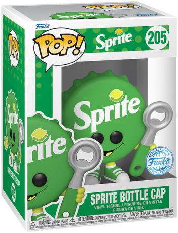 Figurine Funko Pop Icônes de Pub #205 Bouchon de bouteille de Sprite