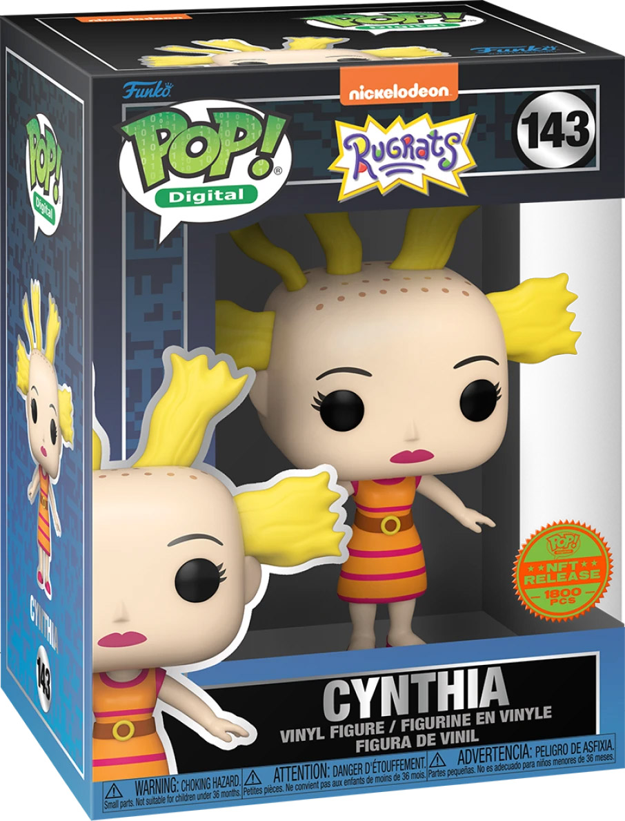 Figurine Pop Les Razmoket #143 pas cher : Cynthia - Digital Pop