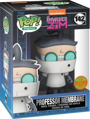 Figurine Funko Pop Zim l'envahisseur #142 Professeur Membrane - Digital Pop