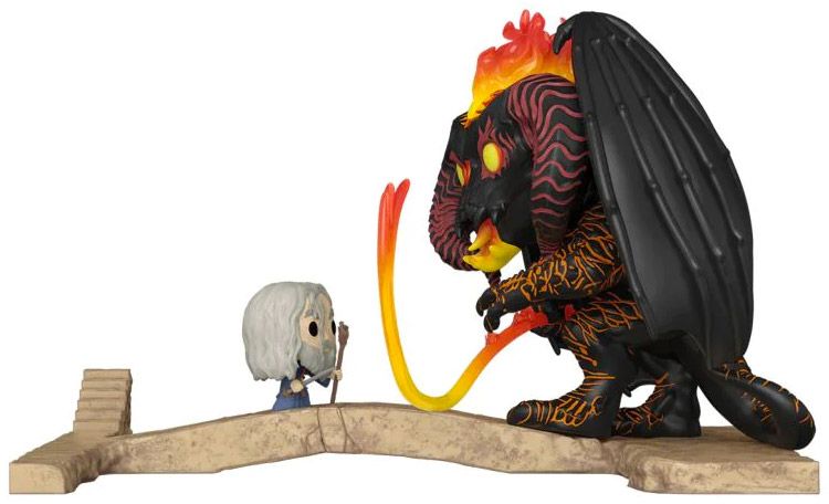 Figurine Funko Pop Le Seigneur des Anneaux #1275 Gandalf vs Balrog - Moment