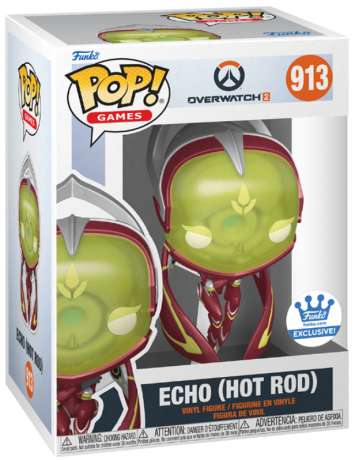Figurine Funko Pop Overwatch 2 #913 Echo (Hot Rod)