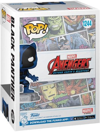 Figurine Funko Pop Avengers : L'Équipe des super-héros [Marvel] #1244 Black Panther