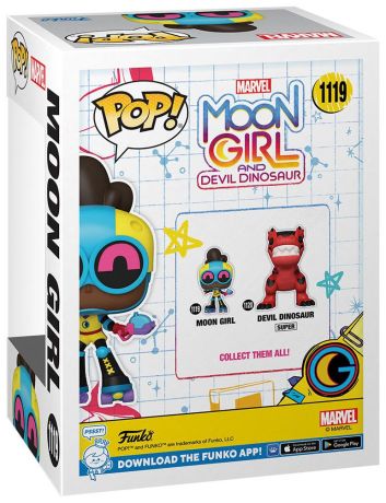 Figurine Funko Pop Marvel's Moon Girl And Devil Dinosaur [Marvel] #1119 Moon Girl