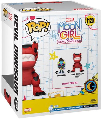 Figurine Funko Pop Marvel's Moon Girl And Devil Dinosaur [Marvel] #1120 Devil Dinosaur - 15 cm