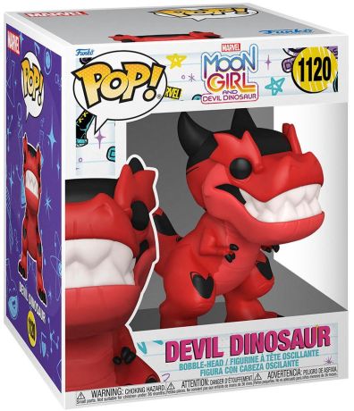 Figurine Funko Pop Marvel's Moon Girl And Devil Dinosaur [Marvel] #1120 Devil Dinosaur - 15 cm