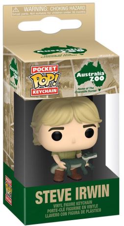 Figurine Funko Pop Australia zoo Steve Irwin - Porte-clés