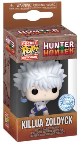 Figurine Funko Pop Hunter × Hunter Killua Zoldyck - Porte-clés