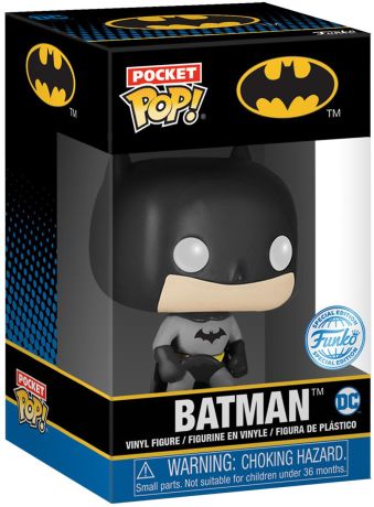 Figurine Funko Pop Batman [DC] Batman (Pocket) - T-Shirt