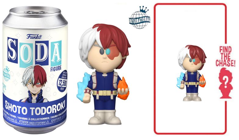 Figurine Funko Soda My Hero Academia Shoto Todoroki (Canette Bleue)