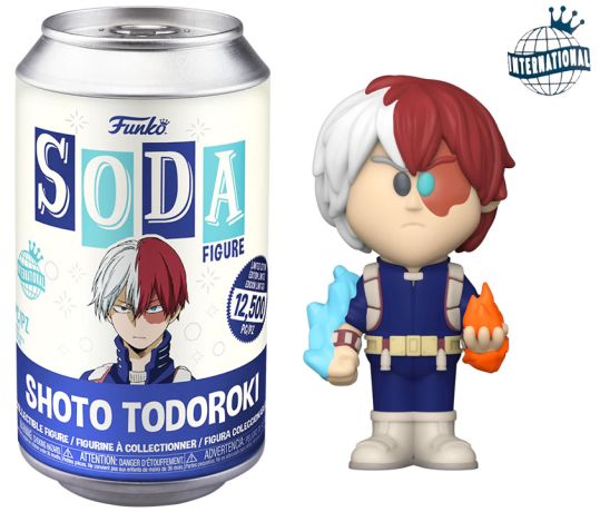 Figurine Funko Soda My Hero Academia Shoto Todoroki (Canette Bleue)