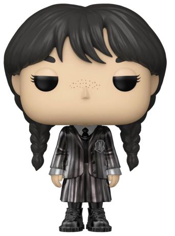 Figurine Funko Pop Mercredi #1311 Mercredi Addams - Métallique