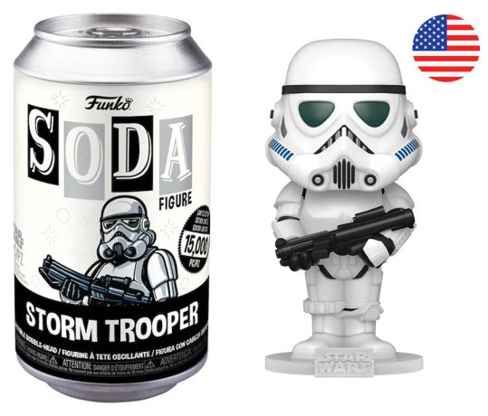 Figurine Funko Soda Star Wars Divers Stormtrooper (Canette Noire)