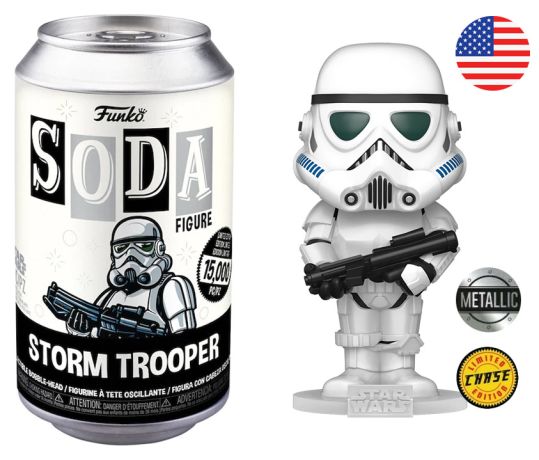 Figurine Funko Soda Star Wars Divers Stormtrooper (Canette Noire) [Chase]