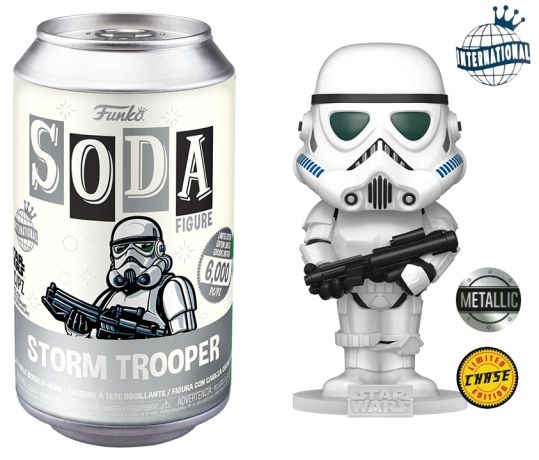 Figurine Funko Soda Star Wars Divers Stormtrooper (Canette Grise) [Chase]